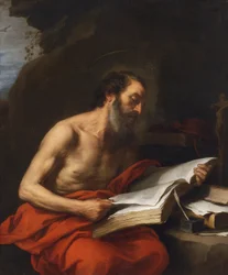 Saint Jerome Reading